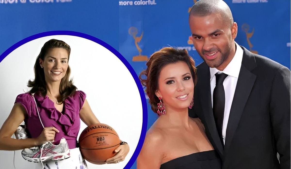 Erin Barry and Tony Parker