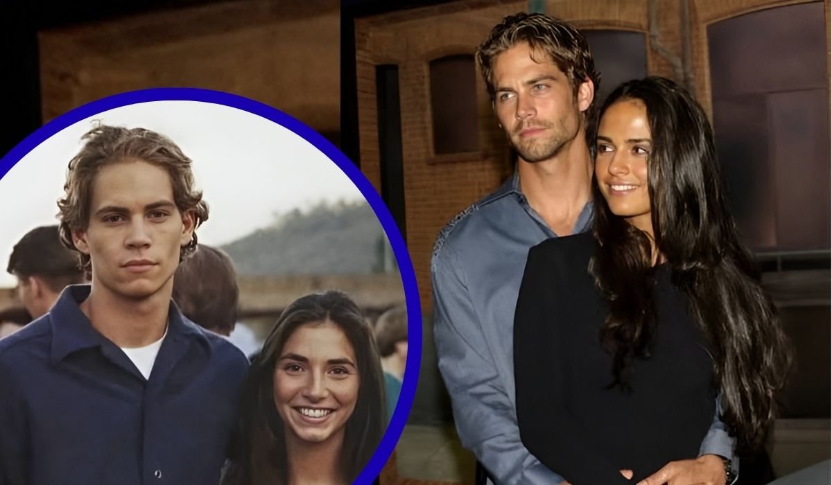 Rebecca Soteros and Paul Walker