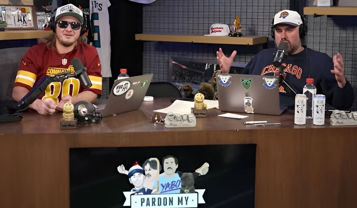 Dan Katz with Pardon studio setting