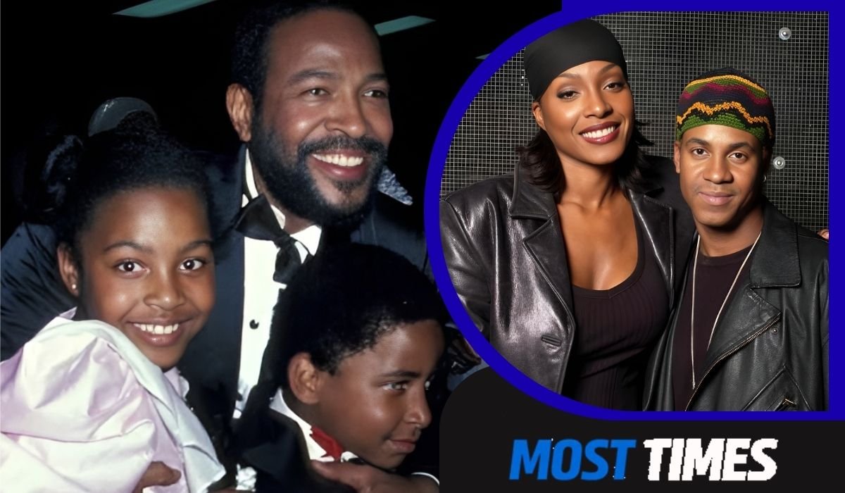 Nona Gaye and Marvin Gaye family