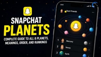 Snapchat Planets