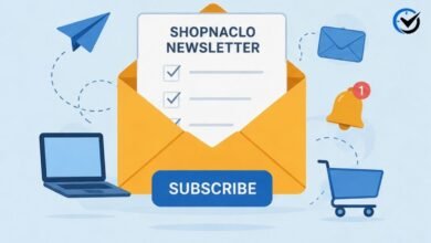 Newsletter From Shopnaclo