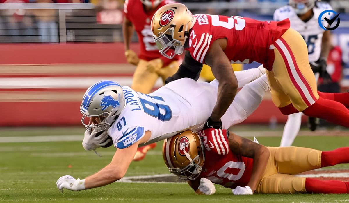 Detroit Lions vs 49ers Match Player Stats