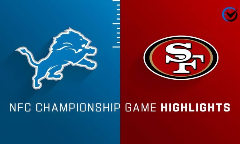 Detroit Lions vs 49ers Match Player Stats