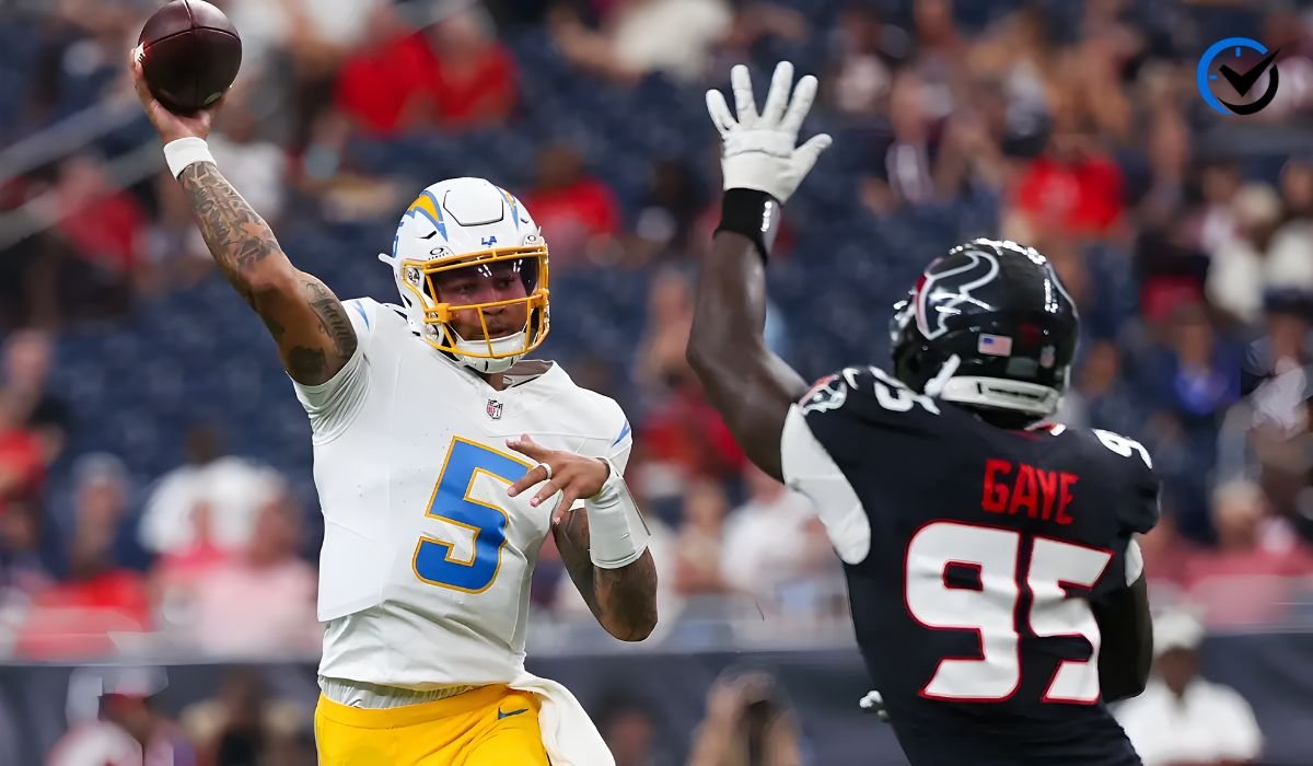 Chargers vs Texans Match Player Stats