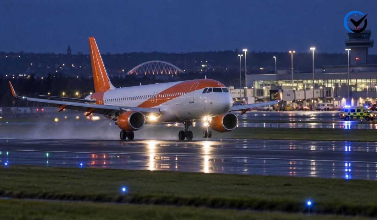EasyJet Flight U2238 Emergency Landing Newcastle
