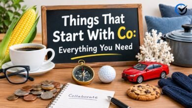 Things That Start With Co