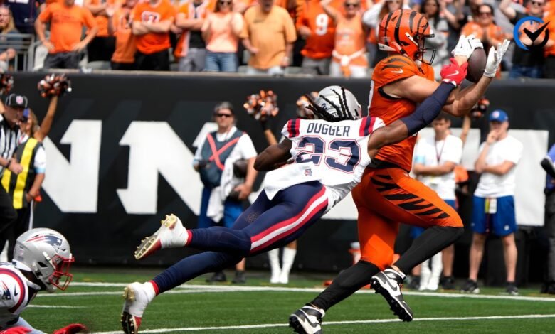 New England Patriots vs Bengals Match Player Stats