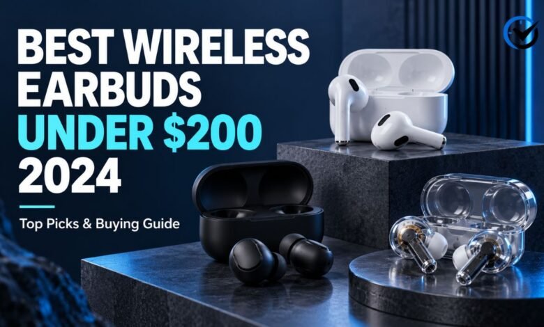 Best Wireless Earbuds Under 200 Dollars 2024