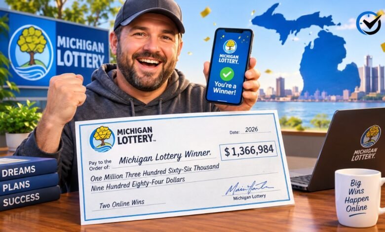 Michigan Man $1M Lottery