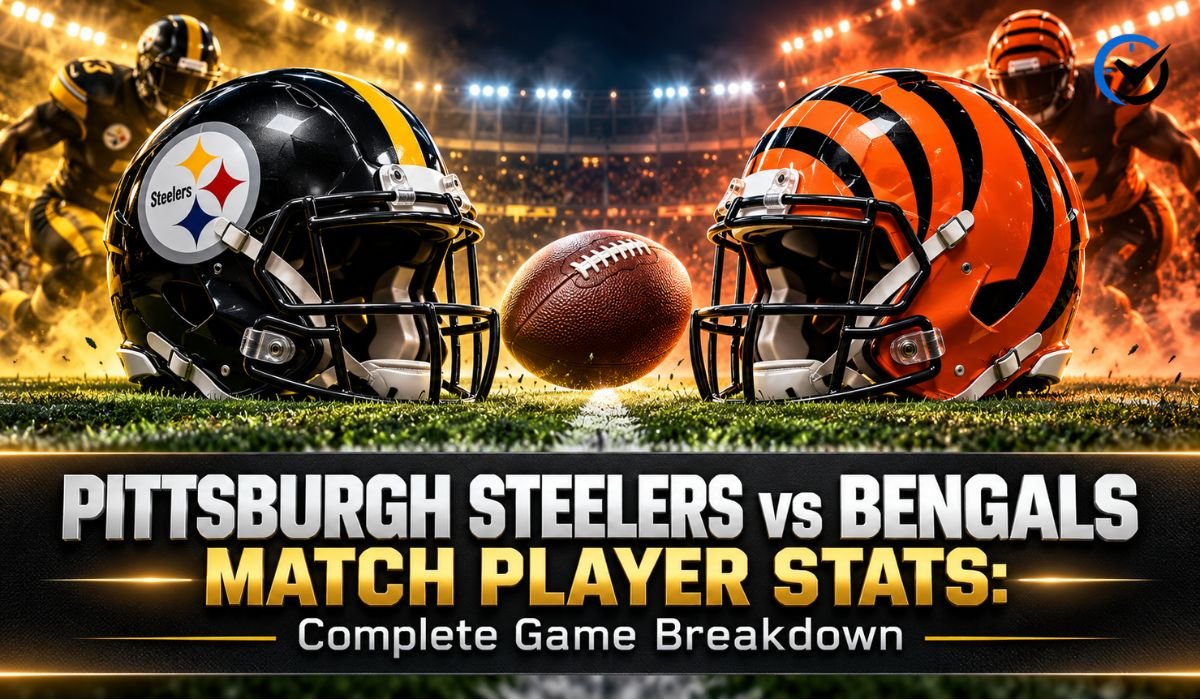 Pittsburgh Steelers vs Bengals Match Player Stats