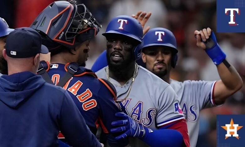 Texas Rangers vs Houston Astros Match Player Stats