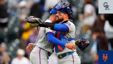 Colorado Rockies vs Mets Match Player Stats