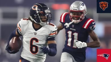 New England Patriots vs Chicago Bears Match Player Stats