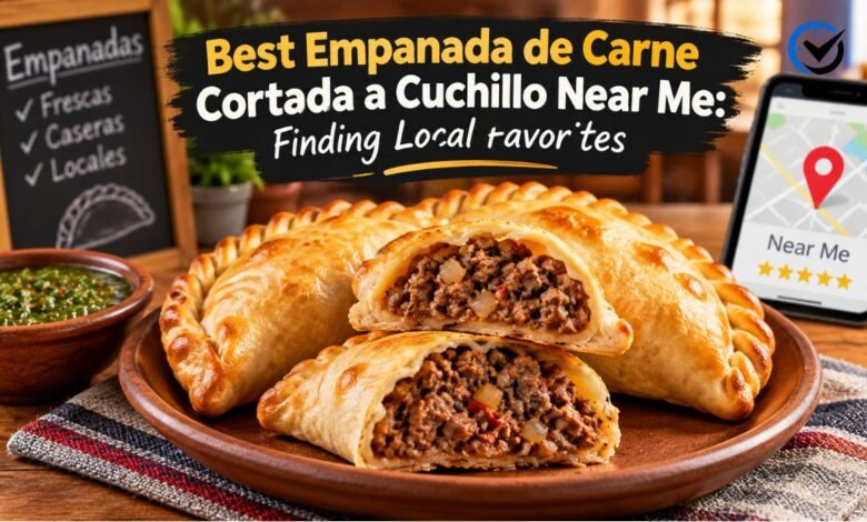 Best Empanada de Carne Cortada a Cuchillo Near Me