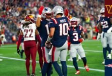 New England Patriots vs Washington Commanders Match Player Stats