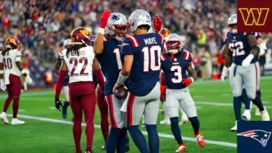 New England Patriots vs Washington Commanders Match Player Stats