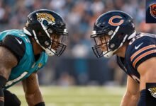 Jacksonville Jaguars vs Chicago Bears Match Player Stats