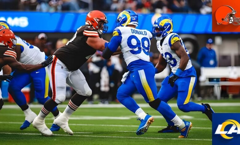 Los Angeles Rams vs Cleveland Browns Match Player Stats