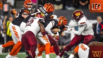 Washington Commanders vs Bengals Match Player Stats